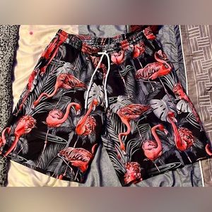 L Flamingo men’s bathing suit